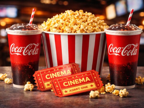 Dos entradas cine + combo de cotufas + 2 refrescos